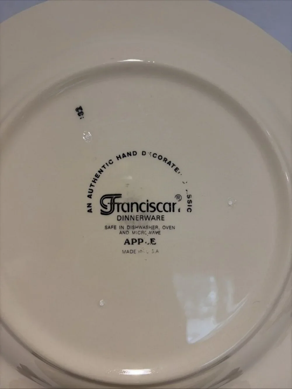 Franciscan this vintage